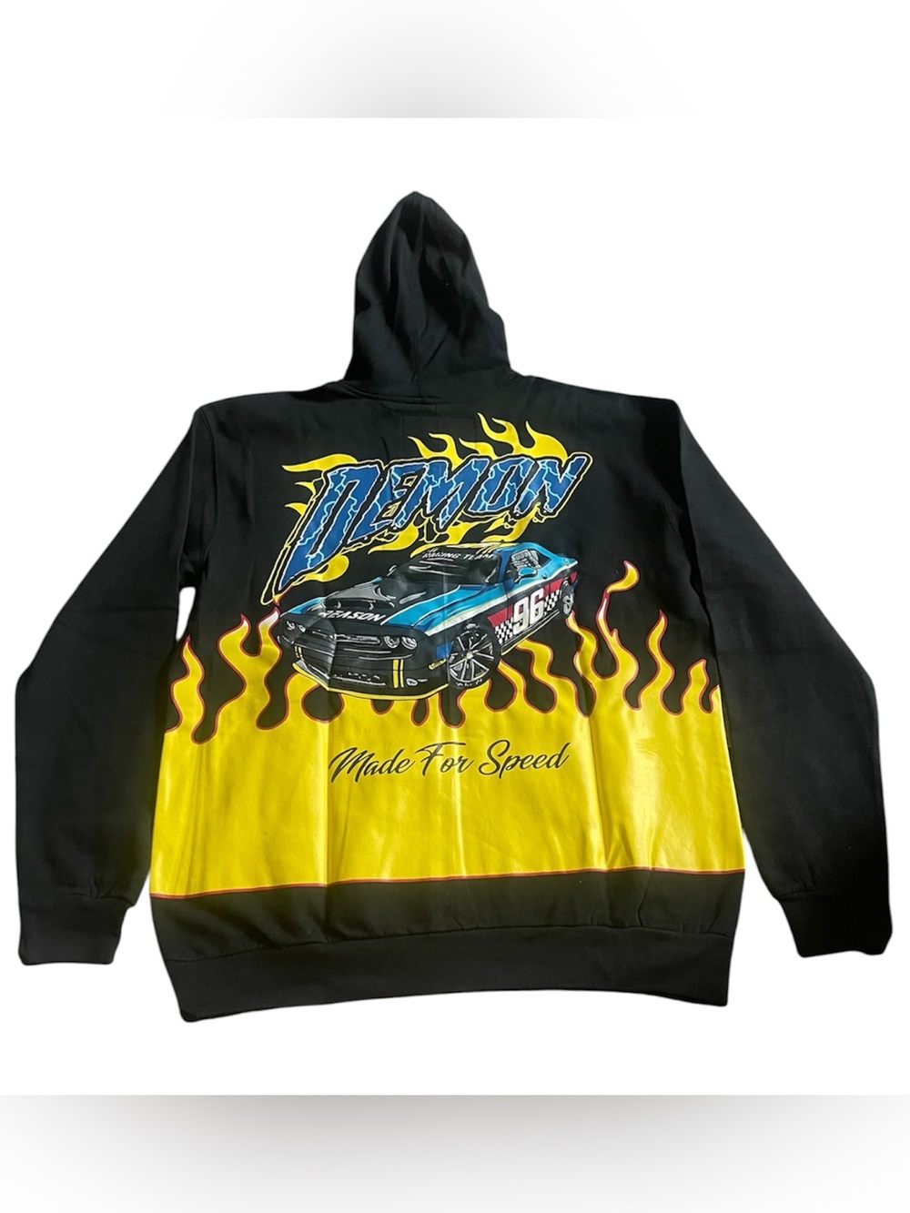 Dodge Demon Graphic Zip Up Hoodie
